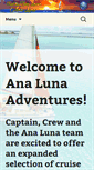 Mobile Screenshot of analunaadventures.com